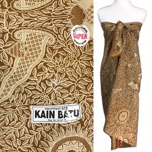 NEW Batik Sarong Swim Cover Up Shrug Bali Lotus